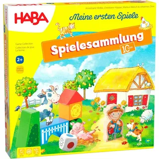 Haba Spiel Meine ersten Spiele - Spielesammlung, Made in Germany bunt