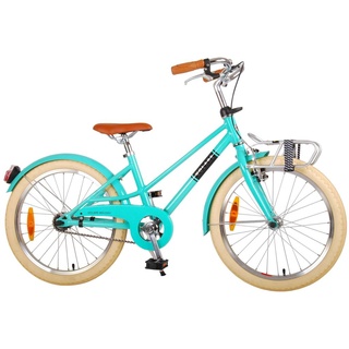 Volare Melody Kinderfahrrad - Mädchen - 20 Zoll - Türkis - Prime Collection - Blau/Grün