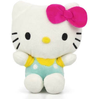 Tinisu Plüschfigur Hello Kitty Kuscheltier Kinder - 18 cm Plüschtier weiches Stofftier weiß