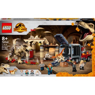 LEGO T. Rex & Atrociraptor: Dinosaurier-Ausbruch (76948, LEGO Jurassic World)