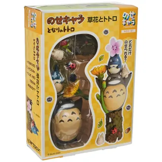 Ensky My Neighbor Totoro NOS-81 Nose Chara Stacking Stapel Flower and Totoro