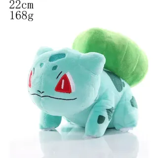 Bisasam Plüschtier 22 cm – Pokémon Kuscheltier – Weiches Spielzeug für Kinder - Bunt