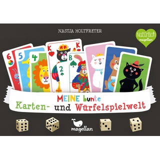 Magellan Verlag - Spielesammlung MEINE BUNTE KARTEN- UND WÜRFELSPIELWELT 120-teilig