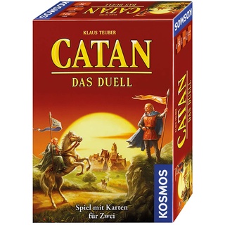 KOSMOS 693732 CATAN - Das Duell, Spiel mit Karten fürgenau 2 Spieler, Spiel für 2 Personen, Gesellschaftsspiel ab 12 Jahre für 2 Personen, Brettspiel, Siedler von Catan