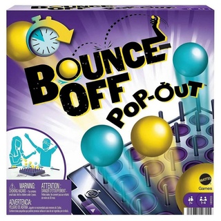 Mattel® Spiel Mattel HKR53 - Bounce Off Pop-Out - Partyspiel, Familienspiel bunt