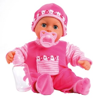 Bayer Babypuppe First Words, pink rosa