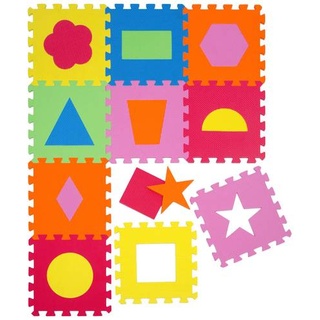LittleTom Baby Puzzlematte Ab Null Kinder Spielmatte EVA Krabbelmatte Symbole