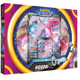 Pokémon V-Box Hoopa, Kartenspiel, ab 6 Jahren, für 2 Spieler, über 10 Minuten Spieldauer