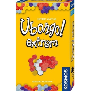 KOSMOS Verlag Spiel, Familienspiel Ubongo Extrem (Mitbringspiel) - Brettspiel, 1-4 Spieler,..., Kinderspiel