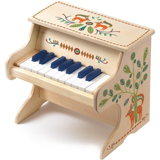 Djeco - E-Piano ANIMAMBO mit 18 Tasten aus Holz