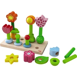 Haba 301551 Steckspiel Blumengarten