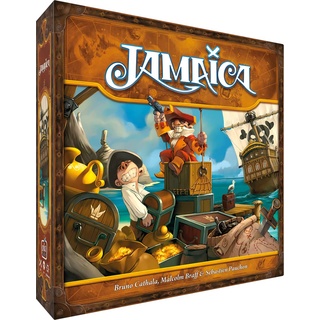 Jamaica DE/FR - Brettspiel - EIN Spiel für Anfänger und Fortgeschrittene - Für die ganze Familie - Niederländisch