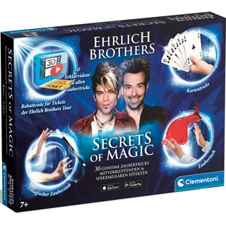 Clementoni® Zauberkasten Ehrlich Brothers, Secrets of Magic, Made in Europe bunt