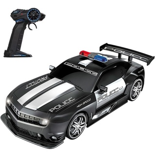 Ferngesteuertes Driftauto, ferngesteuertes Polizeiauto, grosses ferngesteuertes Auto, 1/12, 2,4 GHz ferngesteuertes Rennauto mit Licht, Kindergesch...