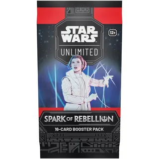 Star Wars: Unlimited TCG Spark of Rebellion BOOSTER PACK - schnelles Trading Card Game, Alter 12+, 2 Spieler, 20 Minuten, von Fantasy Flight Games, Englisch