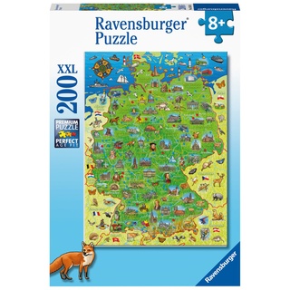 Ravensburger Verlag - Bunte Deutschlandkarte (Kinderpuzzle)