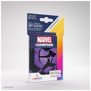 Gamegenic Spiel, Marvel Champions Art Sleeves - Hawkeye (50+1) bunt