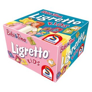 Schmidt-Spiele Kartenspiel Ligretto Kids BibiundTina, ab 5 Jahre, 2-5 Spieler