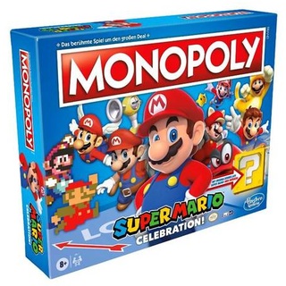 HASD1017 - Monopoly Super Mario Celebration, Brettspiel, 2-6 Spieler, ab 8 Jahre, DE