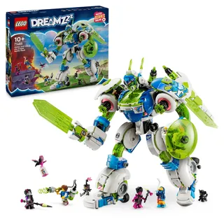 LEGO DREAMZzz Mateo und Z-Blob der Ritter-Mech, Fantasy-Spielzeug zum Umbauen für Jungen und Mädchen ab 10 Jahren, Geschenk für Kinder, Spielzeug-Roboter in 3 Varianten, Space Shuttle 71485