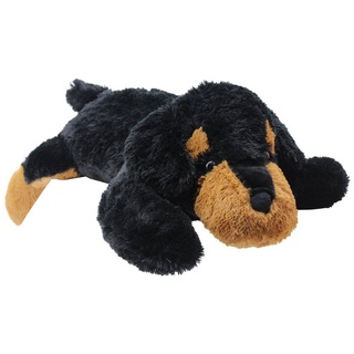Sweety-Toys Kuscheltier Sweety Toys 5512 Rottweiler Plüschhund - ca. 80 cm groß - schwarz schwarz