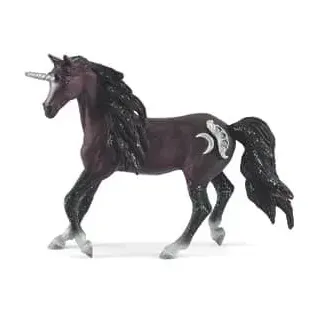 Spielzeugfigur Mond-Einhorn Hengst SCHLEICH 70578 m.Glitzer