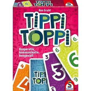 Schmidt 75051 - Tippi Toppi, Familienkartenspiel, Kartenspiel Kooperativ, kommunikativ, kongenial!