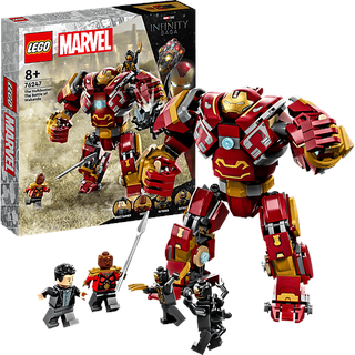 LEGO Marvel 76247 Hulkbuster: Der Kampf von Wakanda Bausatz, Mehrfarbig