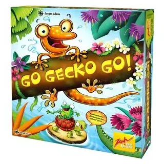 Zoch Brettspiel 601105129, Go Gecko Go, ab 6 Jahre, 2-4 Spieler