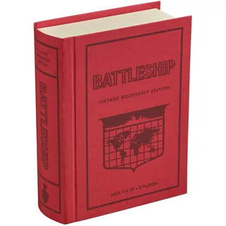 WS Game Company Battleship Vintage Bookshelf Edition