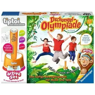 RAVENSBURGER 000849 tiptoi® active Set Dschungel-Olympiade