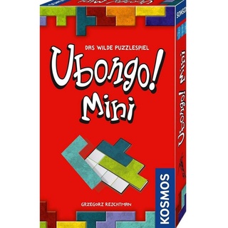 KOSMOS Verlag Spiel, Familienspiel Ubongo Mini (Mitbringspiel) - Brettspiel für 1-4..., Kinderspiel