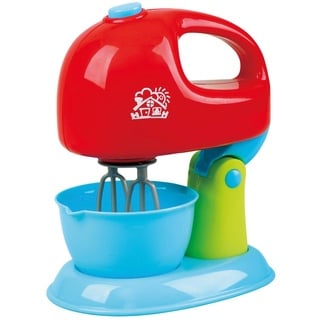 PlayGo Mixer Küchenmaschine mit Rührschüssel mit Funktionen rot blau