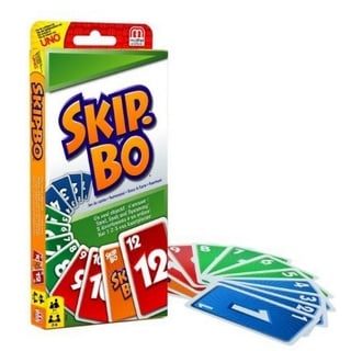 Mattel® Spielesammlung, Mattel Games - Skip-Bo Kartenspiel & Familienspiel