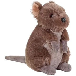 Wild Republic Quokka, Cuddlekins Mini, Stofftier, 20 cm, Plüschtier, Geschenk für Kinder, Füllung besteht aus gesponnenen recycelten Wasserflaschen