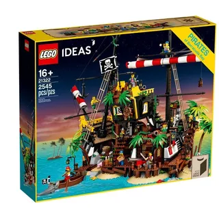 LEGO® Ideas - Piraten der Barracuda-Bucht Konstruktionsspielsteine, (21322)