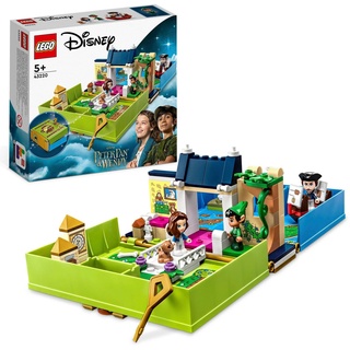 LEGO® Konstruktionsspielsteine Peter Pan & Wendy Märchenbuch-Abenteuer (43220), LEGO® Disney Classic, (111 St) bunt