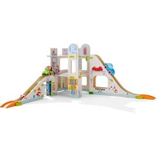 Haba Kugelbahn, Mehrfarbig, Holz, Kunststoff, Textil, Buche, Linde, Spielzeug, Kinderspielzeug, Konstruktionsspielzeug