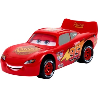Mattel® Spielzeug-Auto Disney Pixar Cars Moving Moments Lightning McQueen rot