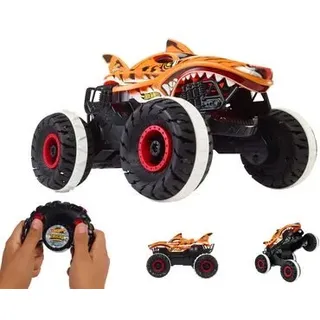 HOT WHEELS HGV87 Hot Wheels R/C Tiger Shark Monster Truck, ferngesteuertes Auto