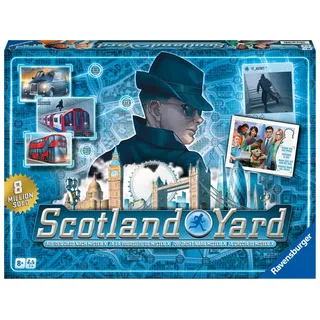 Ravensburger Gesellschaftsspiel 27515 - Scotland Yard - Familienspiel Brettspiel für Kinder und Erwachsene Spiel des Jahres für 2-6 Spieler ab 8 Jahre