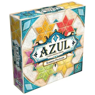 Plan B Games, Azul: Summer Pavilion, Board Game, Ages 8+, 2 to 4 Players, 30 to 45 Minutes Playing Time