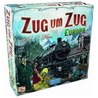 Days of Wonder Spiel, Familienspiel Strategiespiel Zug um Zug Europa 200098