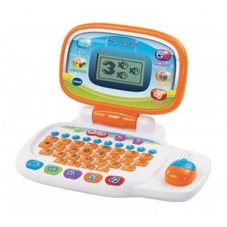 Vtech® Kindercomputer Mein Lernlaptop, mit 30 Lernspielen zu Buchstaben, Zahlen und Tiere, für 3-5 Jahren bunt|orange