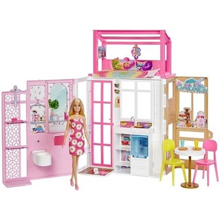 Mattel Barbie Haus und Puppe HCD48