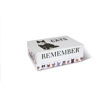Remember Spiel Memorie-Spiel 44 Cats Papier Bunt