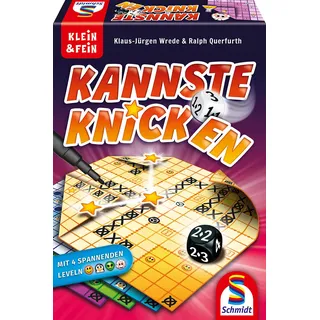 Schmidt Spiele 49387 Kannste knicken, Würfelspiel aus der Serie Klein & Fein, Bunt, S