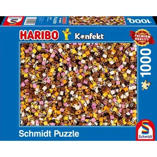 Schmidt Spiele Puzzle Puzzle - Haribo Konfekt (1000 Teile), Puzzleteile
