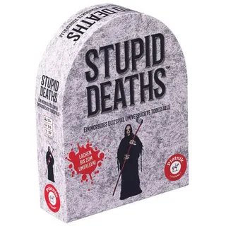 PIA07169 - Stupid Deaths - Quizspiel, 2-6 Spieler, ab 12 Jahren (DE-Ausgabe)
