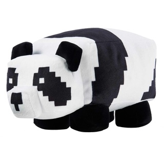 Minecraft Panda Plüsch 20cm Kuscheltier - Detailgetreue Plüschfigur aus dem beliebten Spiel Minecraft
